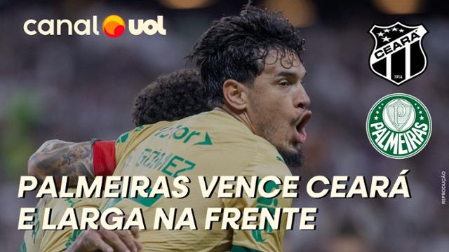 Palmeiras vence Ceará e sai na frente na Copa do Brasil