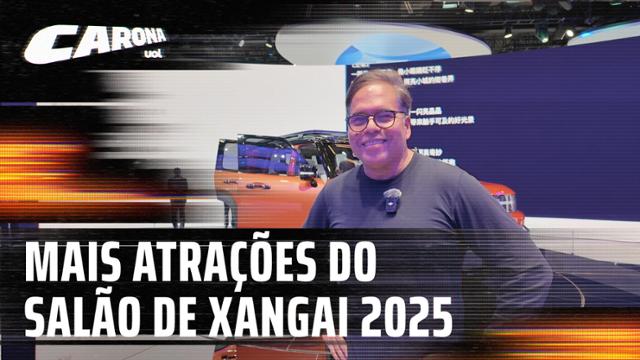 Salão de Xangai 2025 traz picape da GWM e tem até carro voador