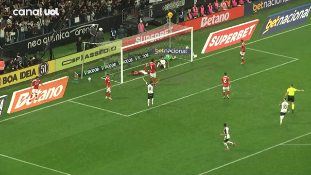 Yuri Alberto - Corinthians 2 X 2 Internacional - Brasileirão 2025