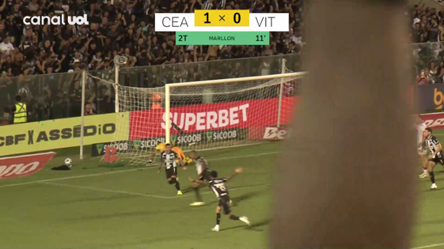 Marllon  - Ceará 1 X 0 Vitória - Brasileirão 2025