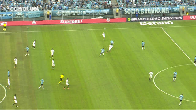  Grêmio 1 X 0 Santos - 7 Rodada - Campeonato Brasileiro 2025