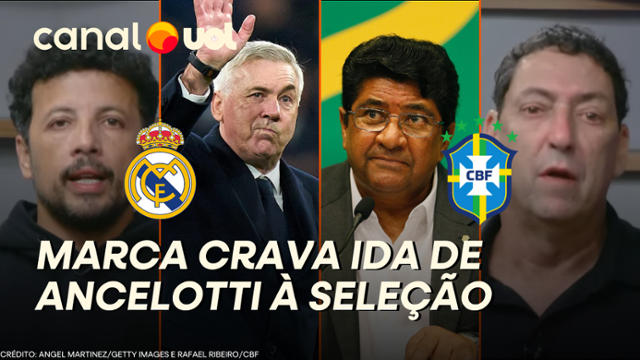 Marca crava que Ancelotti sai do Real Madrid para a seleção brasileira; Hernan e PVC contestam