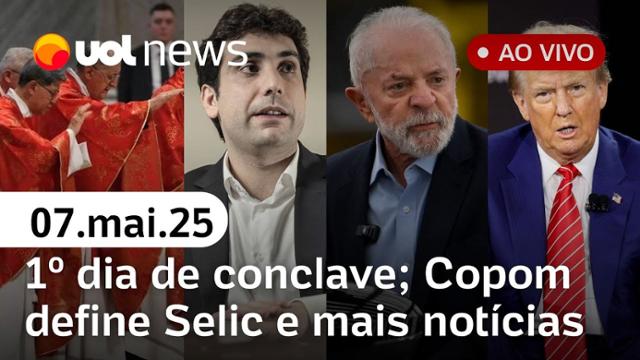  UOL News 1ª Edição com Fabíola Cidral | Programa Completo | 07 de maio de 2025