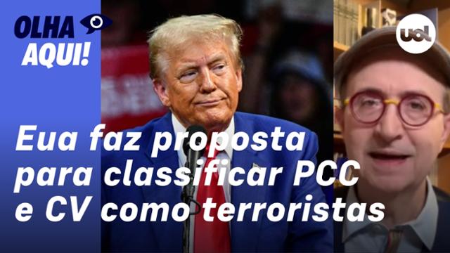 Reinaldo analisa proposta dos EUA em classificar PCC e CV como terroristas