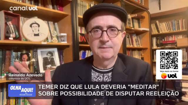 Reinaldo: Temer, Lula candidato e nomes da direita: Todo Mundo e Ninguém