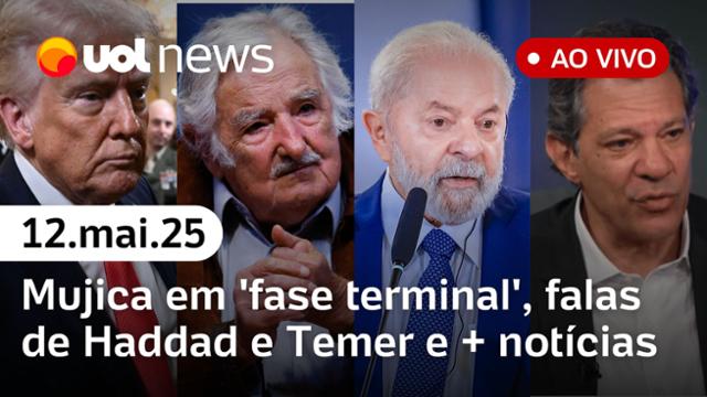 UOL News 2ª Edição com Diego Sarza | Programa Completo | 12 de maio de 2025
