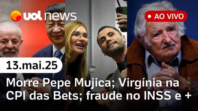 UOL News 2ª Edição com Diego Sarza | Programa Completo | 13 de maio de 2025