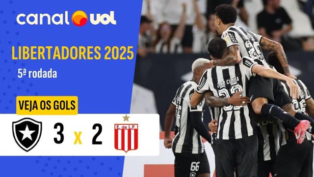Botafogo vence e se mantém vivo na Libertadores; melhores momentos