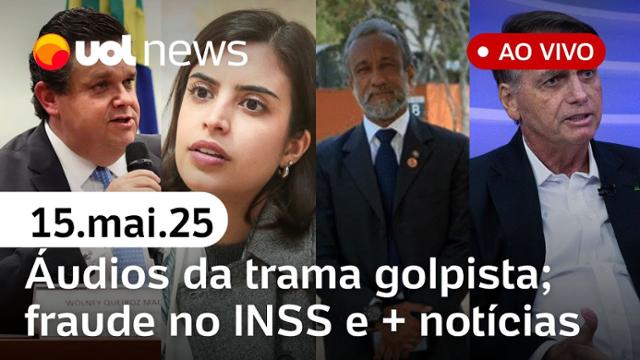 UOL News 1ª Edição com Fabíola Cidral | Programa Completo | 15 de maio de 2025