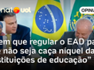 Sakamoto: Tem que regulamentar o EAD para garantir que ele seja útil e não