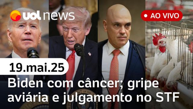 UOL News 1ª Edição com Fabíola Cidral | Programa Completo | 19 de maio de 2025