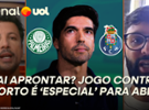 Hernan: Palmeiras x Porto é especial para Abel pela repercussão em Portugal
