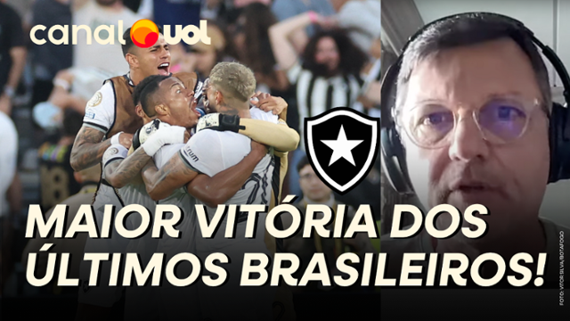 Mauro Cezar: Vitória do Botafogo sobre o PSG foi maior que as de Corinthians, Inter e São Paulo