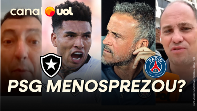 PSG menosprezou o Botafogo no Mundial de Clubes? Colunistas esquentam o debate!