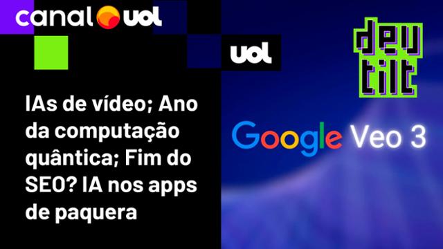 Veo 3 engana com vídeos super realistas; A computação quântica para além das promessas; SEO com os dias contados?; IA ajuda na paquera 