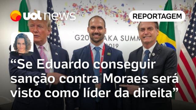 Mariana: Eduardo Bolsonaro precisa de sanção dos EUA a Moraes para ser visto como líder