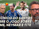 CLEBER XAVIER MANDA A REAL SOBRE NEYMAR; SITUAÇÃO DO SANTOS; FILHO DO ROBIN