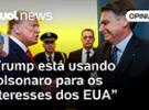 Sakamoto: Trump não defende Bolsonaro porque gosta dele, é uma questão geop