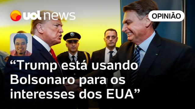 Sakamoto: Trump não defende Bolsonaro porque gosta dele, é uma questão geopolítica