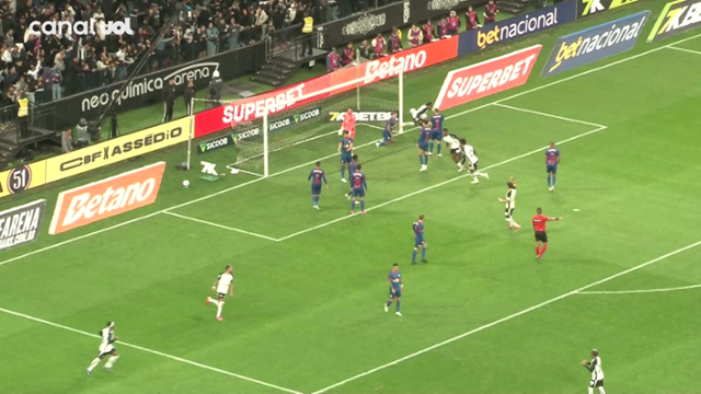 Gol Caca - Corinthians 1 X 1 Red Bull - Brasileirão 2025