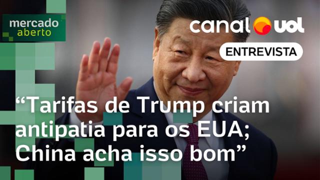 Mercado Aberto: China adora tarifaço de Trump porque afasta países dos EUA