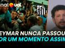 Hernan: Reação de Neymar é de quem nunca viveu momento igual na carreira