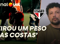 Hernan: Luan tirou peso e se emocionou muito de voltar a jogar no São Paulo