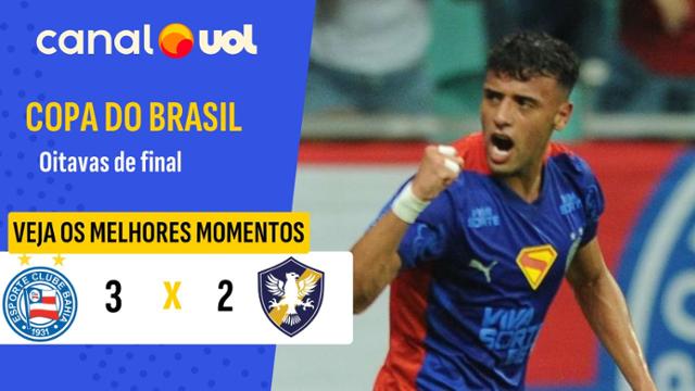 Bahia 3 x 2 Retrô | Oitavas de Final | Copa do Brasil 2025 - 30/07/2025 ...