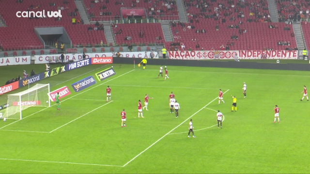 Gol Arboleda - Internacional 0 X 1 São Paulo - Brasileirão 2025