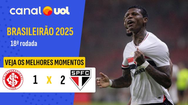Internacional 1 X 2 São Paulo - 18 Rodada - Campeonato Brasileiro 2025