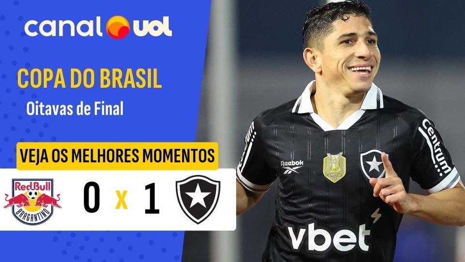 Red Bull Bragantino 0 X 1 Botafogo - Oitavas de Final - Copa do Brasil ...
