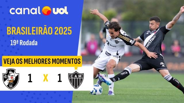Vasco 1 x 1 Atlético-MG | 19ª rodada | Campeonato Brasileiro 2025