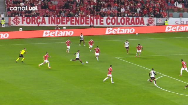 Pedro marca e garante vitória do Mengão sobre o Inter no Brasileirão!