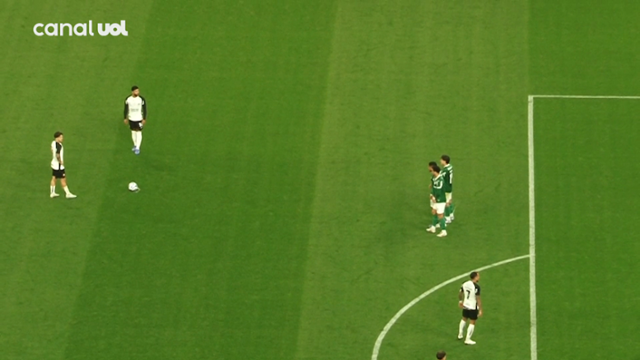 Gol Joaquin Piquerez - Corinthians 1 X 1 Palmeiras - Brasileirão