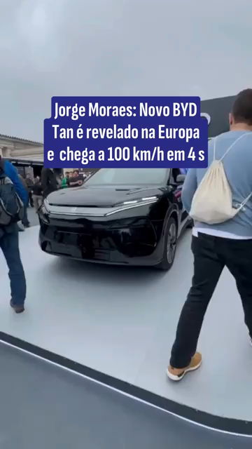 SUV de luxo da BYD mira Europa com aceleração de esportivos da Ferrari