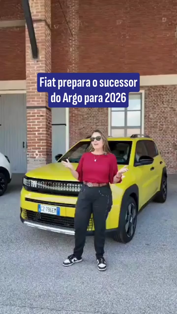 Fiat prepara sucessor do Argo para 2026; veja como será o novo hatch