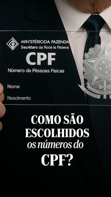 Não é aleatório e até Trump tem: qual a conta maluca que gera o número do seu CPF