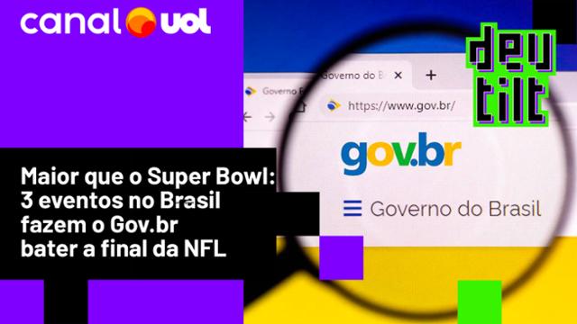 Gov.br atinge 170 milhões de brasileiros e supera audiência do Super Bowl