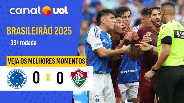 Cruzeiro 0 x 0 Fluminense - 33ª Rodada - Campeonato Brasileiro 2025