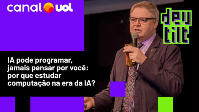 IA não está pronta para áreas de risco à vida humana, diz brasileiro referência mundial em IA