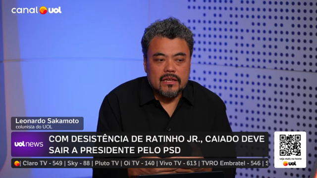 Ratinho Jr, desiste de ser candidato e Caiado deve sair a presidente pelo PSD