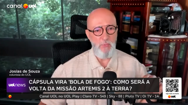 Pouso da Artemis 2: astronauta Marcos Pontes explica como será: 'Temperatura pode chegar a 3.000şC'