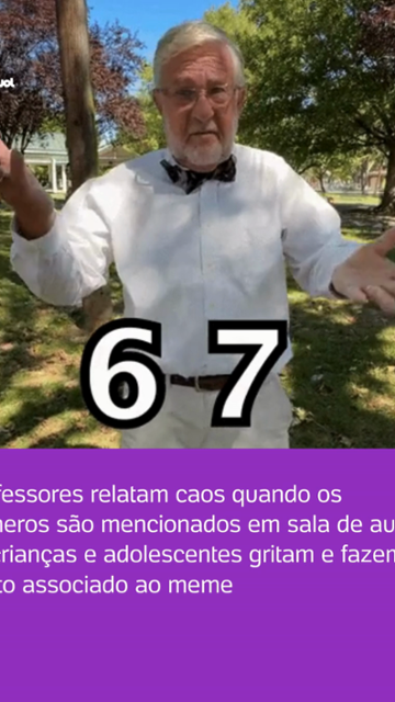 Meme '6-7' tem gesto associado e vira dor de cabeça para professores