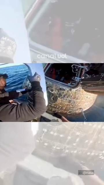Vídeo inédito: NASA revela detalhes do resgate dos astronautas da missăo Artemis II