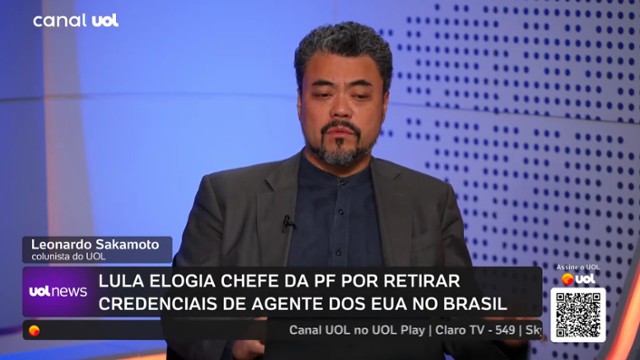 Sakamoto: 'Se năo fosse ano eleitoral, expulsăo de agente americano năo chegaria até o presidente'