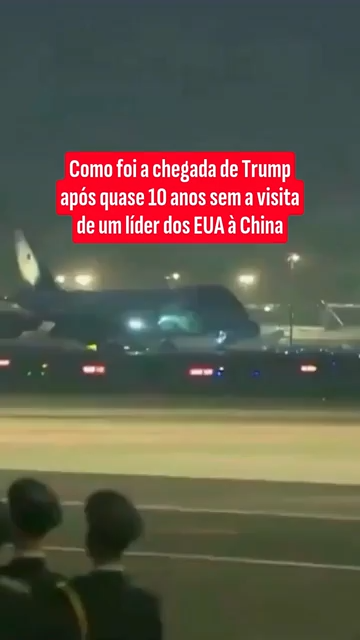 Como foi a chegada de Trump após quase 10 anos sem a visita de um líder dos EUA ŕ China