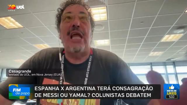 Fim de Papo | Programa completo pré-jogo Espanha x Argentina | 19 de julho de 2026