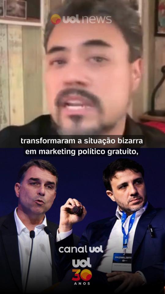 Filiação fake de Flávio vira campanha grátis para Renan Santos ...