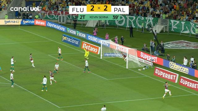 Gol Kevin Serna - Fluminense 2 X 2 Palmeiras - Brasileirão 2026