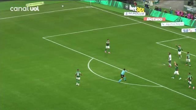 Gol Vitor Roque - Palmeiras 2 X 0 Vasco - Brasileirão 2026